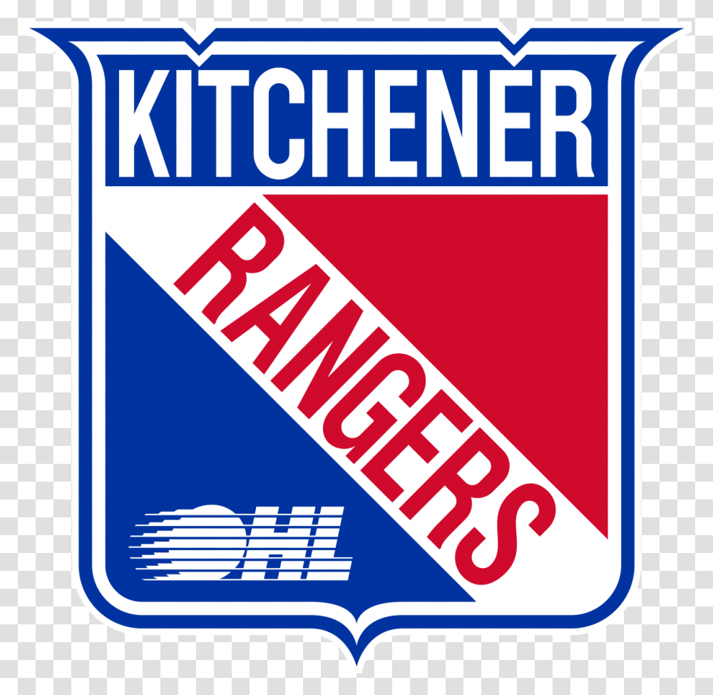 Kitchener Rangers Logo Kitchener Rangers Logo, Label, Sign Transparent Png