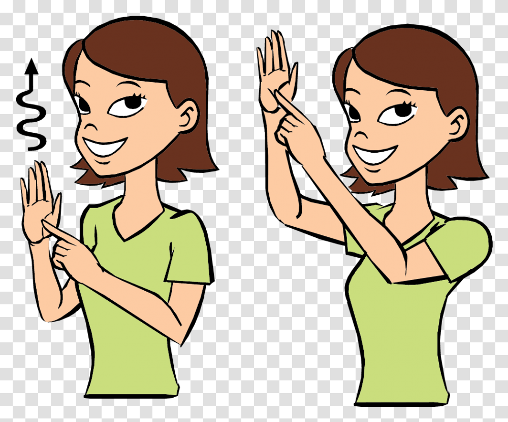 Kite Bird In Sign Language, Person, Female, Girl, People Transparent Png