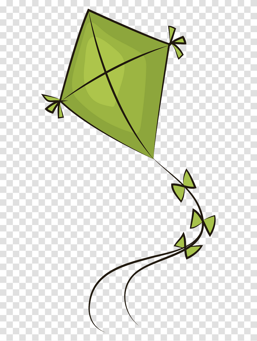 Kite Clipart, Bow, Toy Transparent Png