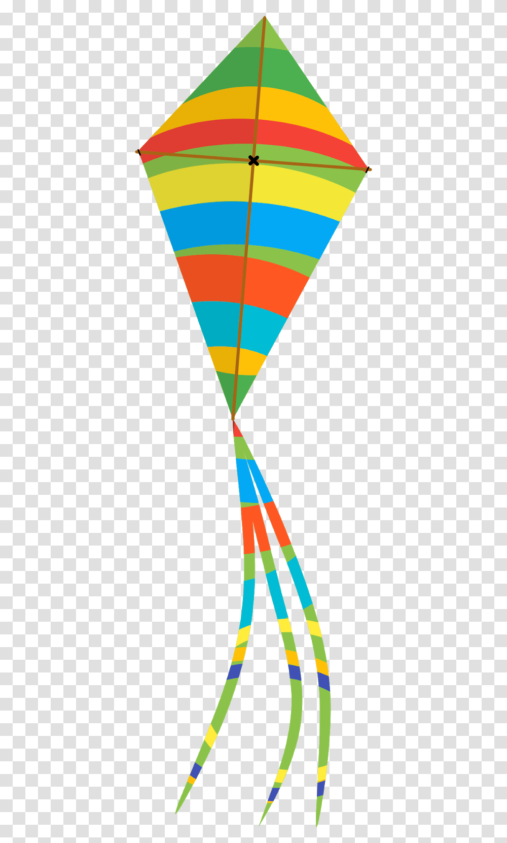 Kite Colorful Toy String Blue Air Sky Wind Graphic Design, Balloon, Cone, Triangle Transparent Png