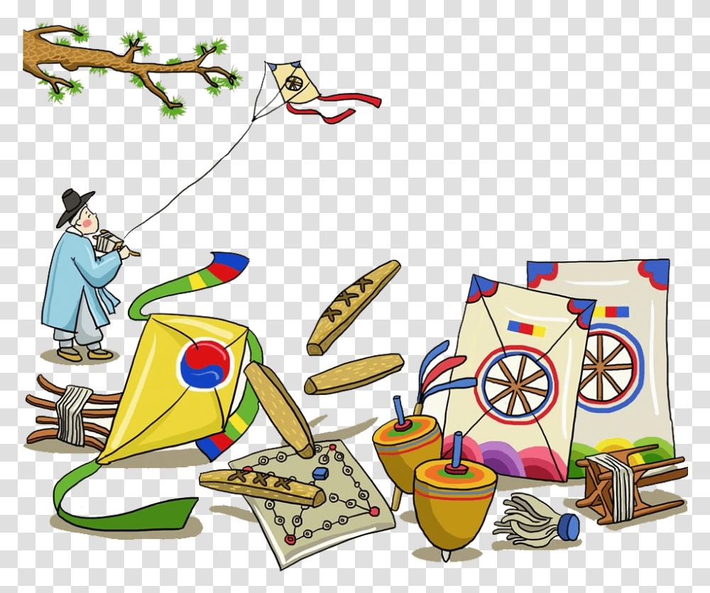 Kite Flying Clipart Tradicion De Las Cometas, Person, Doodle, Drawing, Leisure Activities Transparent Png