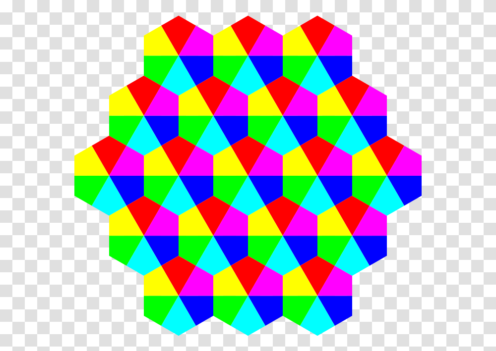 Kite Hexagons 6 Color Hexagon Art Color, Pattern, Chess, Game Transparent Png