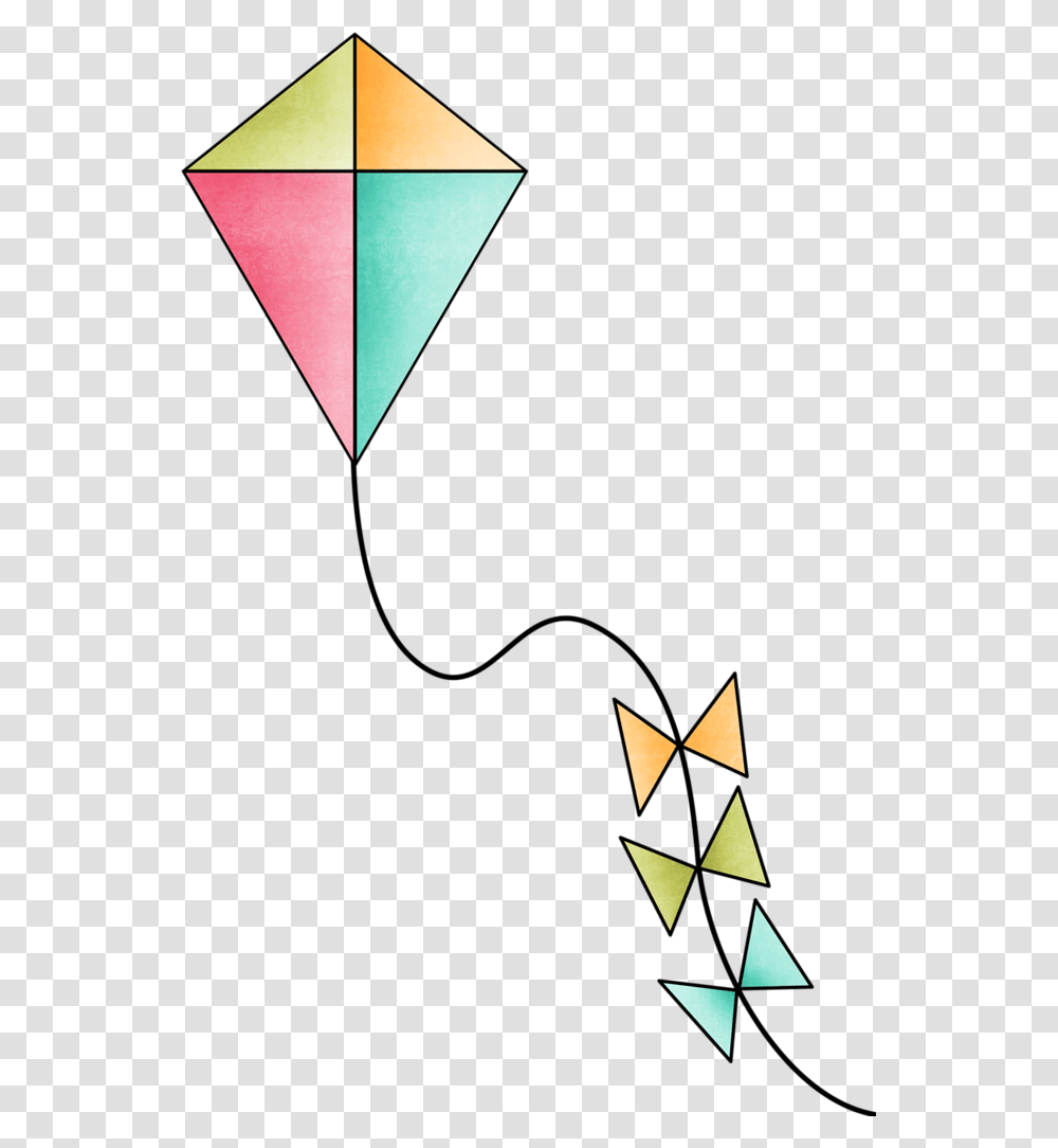 Kite, Triangle, Toy Transparent Png