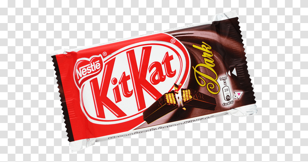 Kitkat 4 Fingers Dark Chocolate Kit Kat Nestle, Sweets, Food, Soda, Beverage Transparent Png