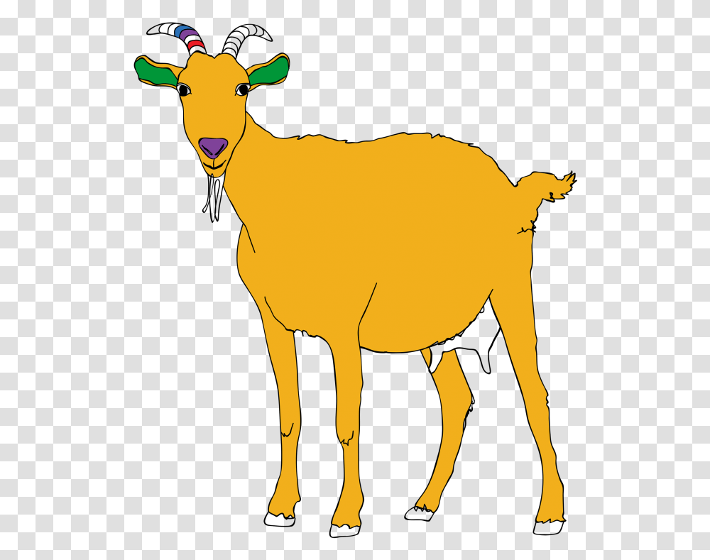 Kits Goat Mondo Cartoon, Mammal, Animal, Cow, Cattle Transparent Png