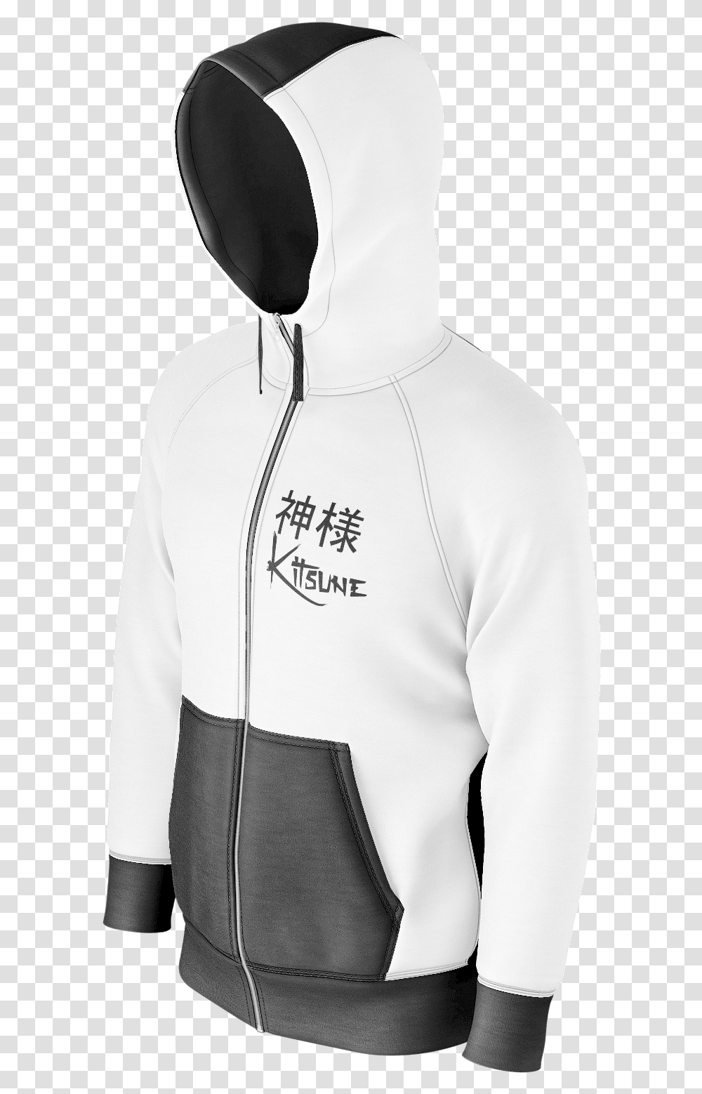 Kitsune Mask Hoodie, Apparel, Sweatshirt, Sweater Transparent Png