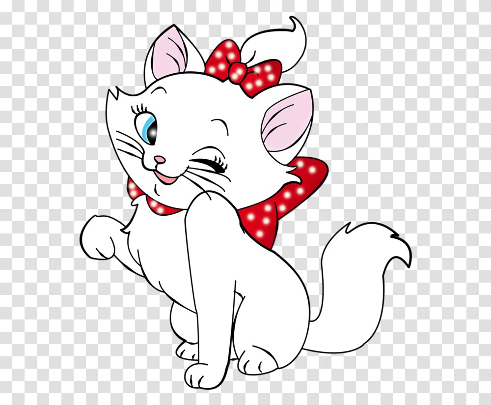 Kitten Cartoon Gata Marie Disney Clipart Cat Clipart Pink White Cat Cartoon, Mammal, Animal, Pig Transparent Png