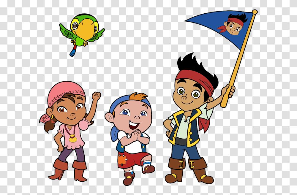 Kitten Jake Cubby Izzy Jake And The Neverland Pirates, Person, Human, People, Family Transparent Png