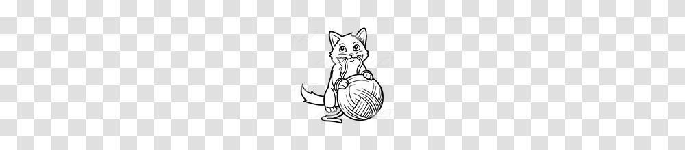 Kitten Playing With Yarn Clipart Clip Art Images, Animal, Mammal, Person, Human Transparent Png