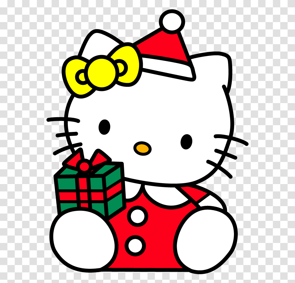 Kitty Clipart Christmas Free Hello Kitty Balloon, Graphics, Gift, Dynamite, Bomb Transparent Png