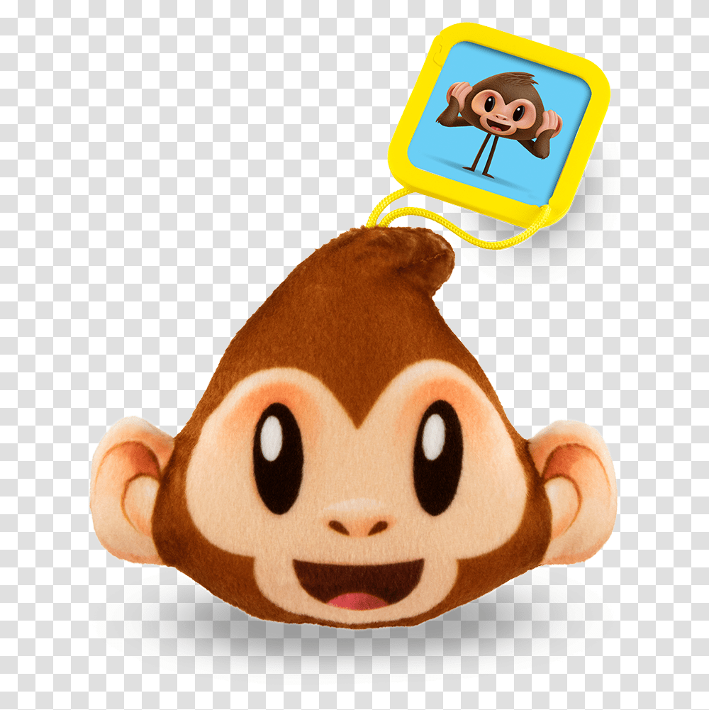 Kitty Monkey Stopsign Monkey From Emoji Movie, Toy, Animal, Plush, Mammal Transparent Png