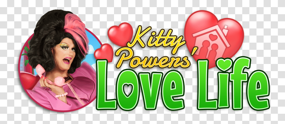 Kitty Powers Love Life Magic Notion, Person, Crowd, Graphics, Art Transparent Png