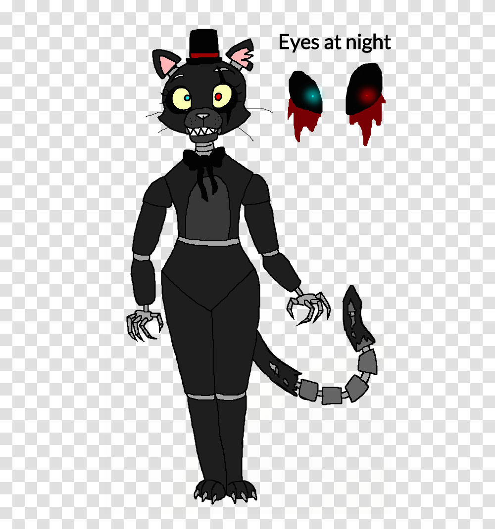 Kitty The By Wehavecandy Kitty The Cat Fnaf, Person, Human, Animal, Stencil Transparent Png