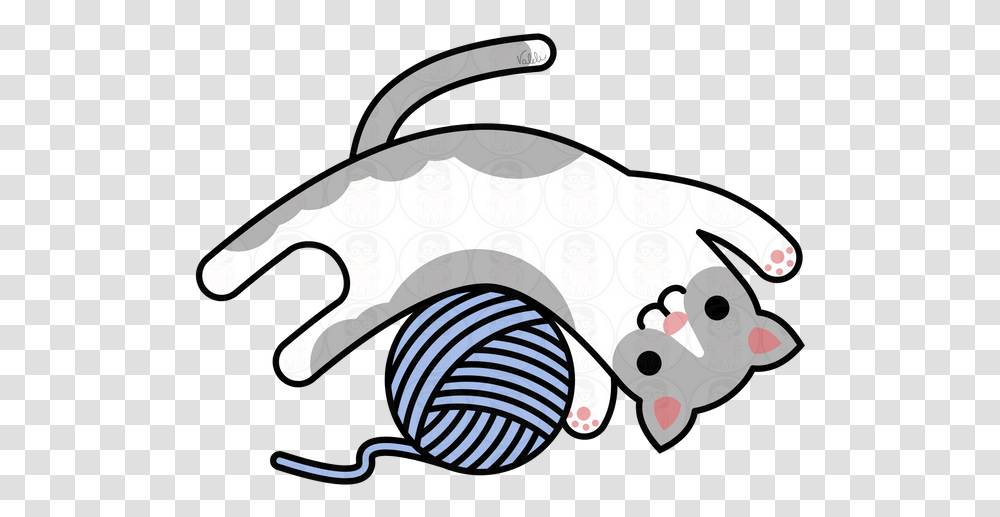 Kittycr Illustration, Pillow, Cushion, Sea Life, Animal Transparent Png