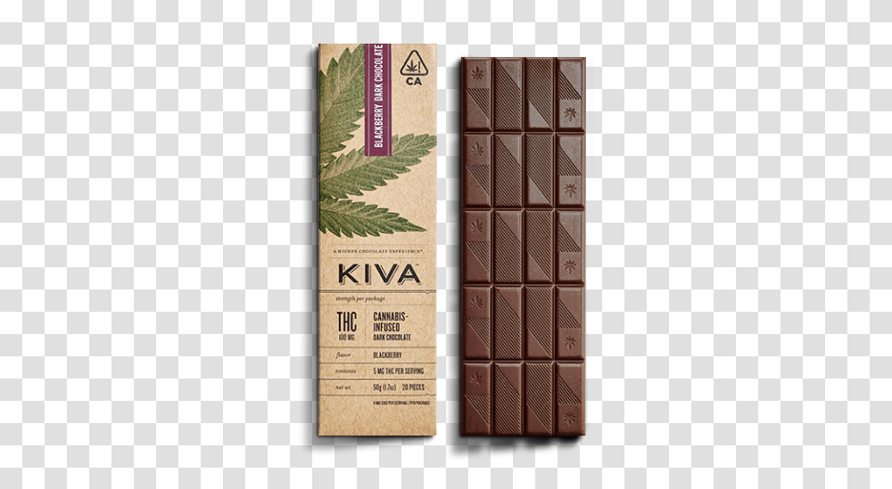 Kiva Tangerine Dark Chocolate Bar, Sweets, Food, Confectionery, Dessert Transparent Png