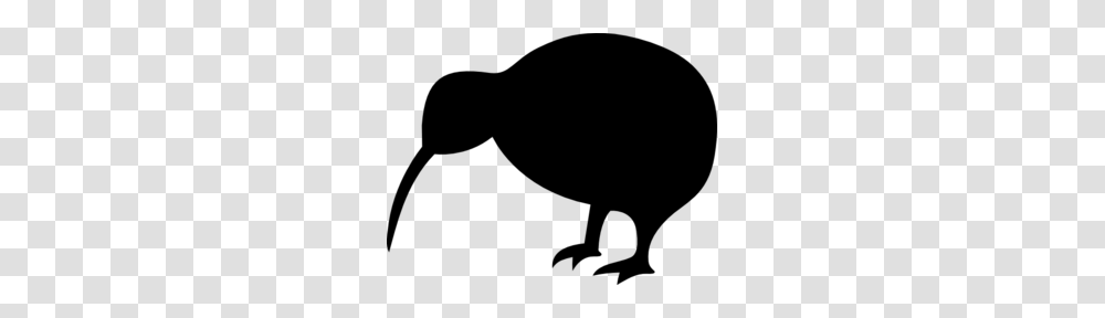 Kiwi Bird Silhouette Clip Art For Web, Gray, World Of Warcraft Transparent Png