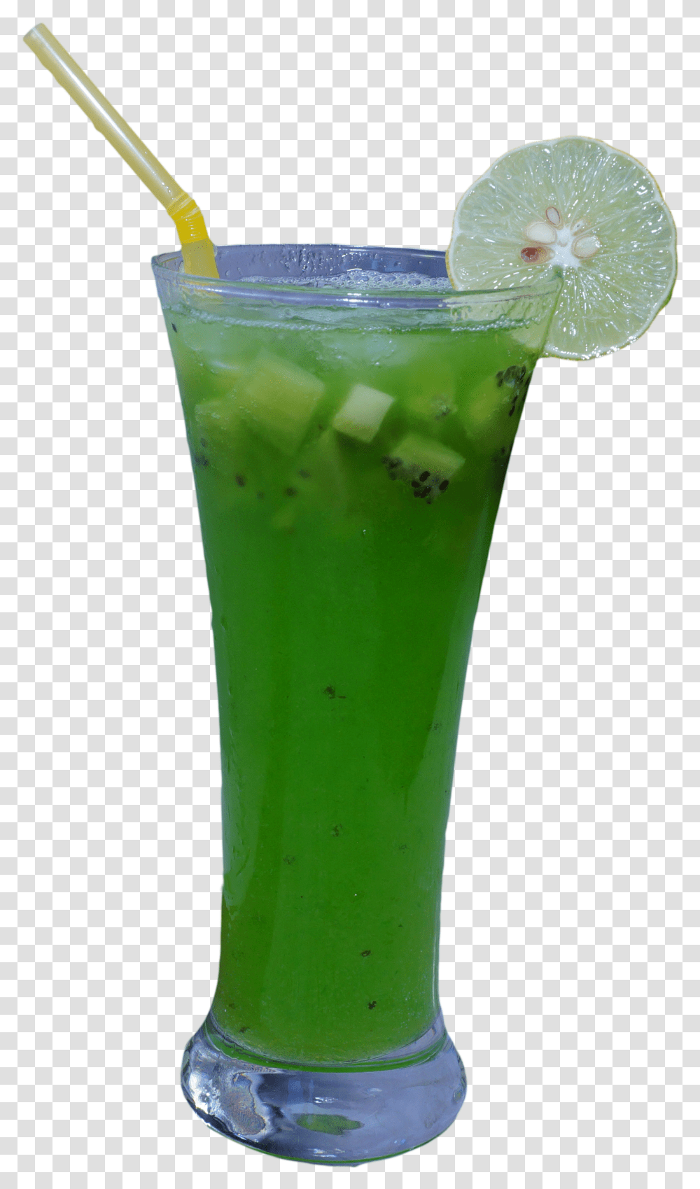 Kiwi Fruit And Mint Water Glass, Cocktail, Alcohol, Beverage, Drink Transparent Png