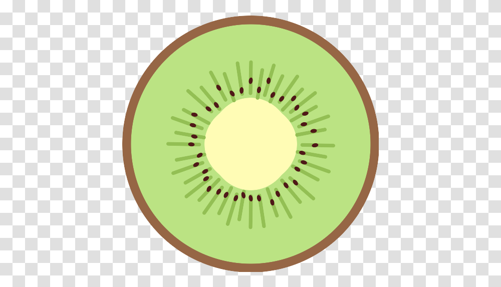 Kiwi Icon Circle, Plant, Fruit, Food Transparent Png