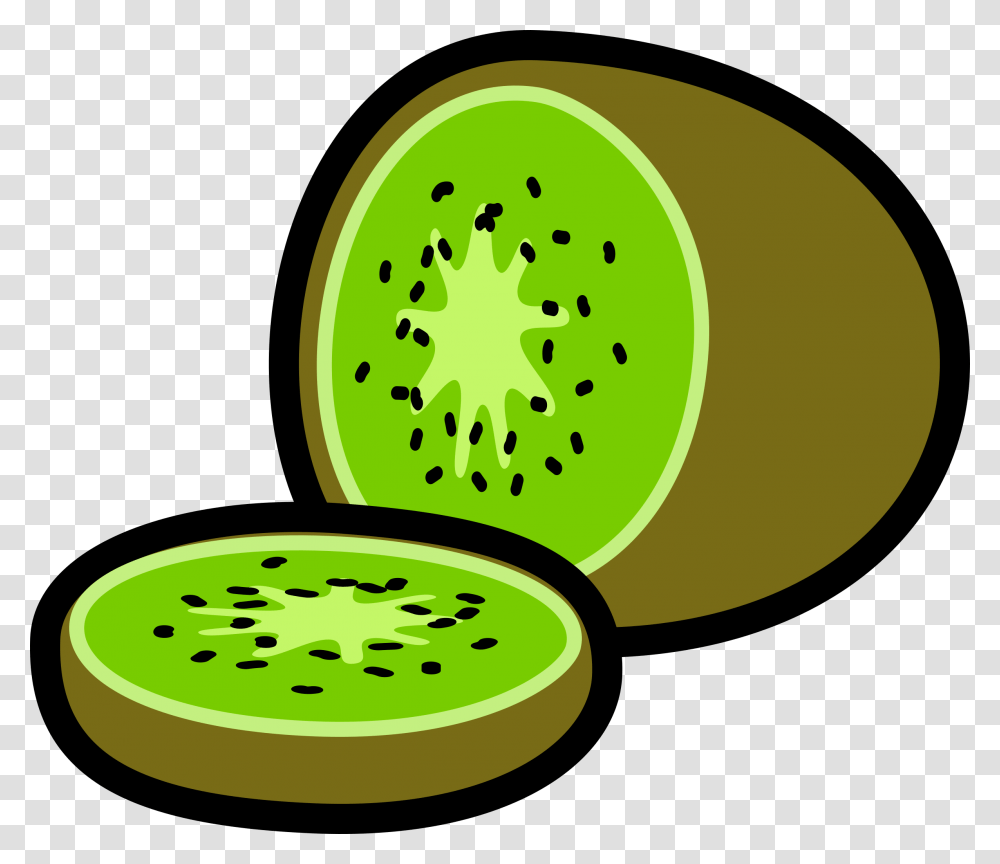 Kiwi Icons, Plant, Sliced, Fruit, Food Transparent Png