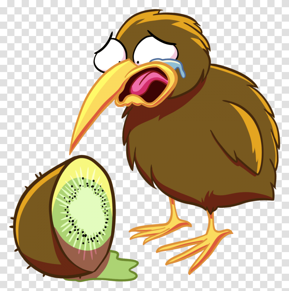 Kiwi Kiwi Bird Kiwi Fruit Oops Art Marachi Studios Turkey, Beak, Animal, Dodo, Clock Tower Transparent Png