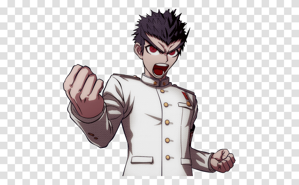 Kiyotaka Ishimaru Sprites, Person, Human, Hand, Military Uniform Transparent Png