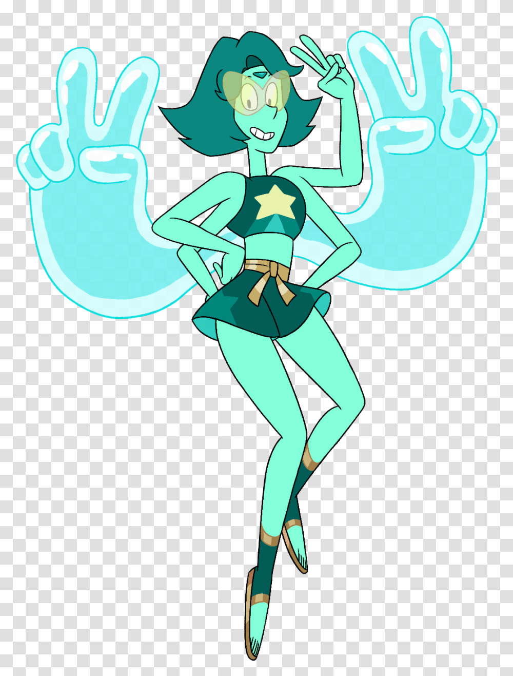 Kjd Wiki Turquoise Peridot And Lapis Fusion, Costume, Person, Leisure Activities Transparent Png