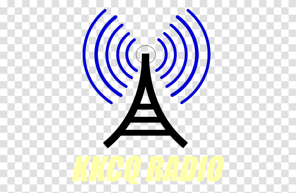 Kkcq Radio Logo Clip Art, Electrical Device, Antenna, Trademark Transparent Png