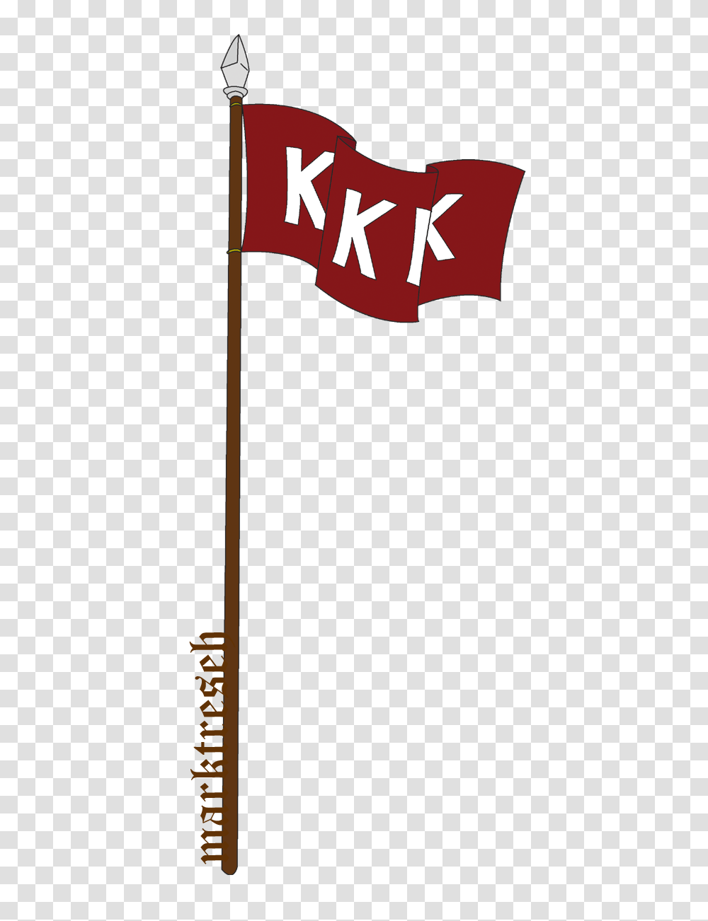Kkk Flag Image, Arrow, White Board Transparent Png