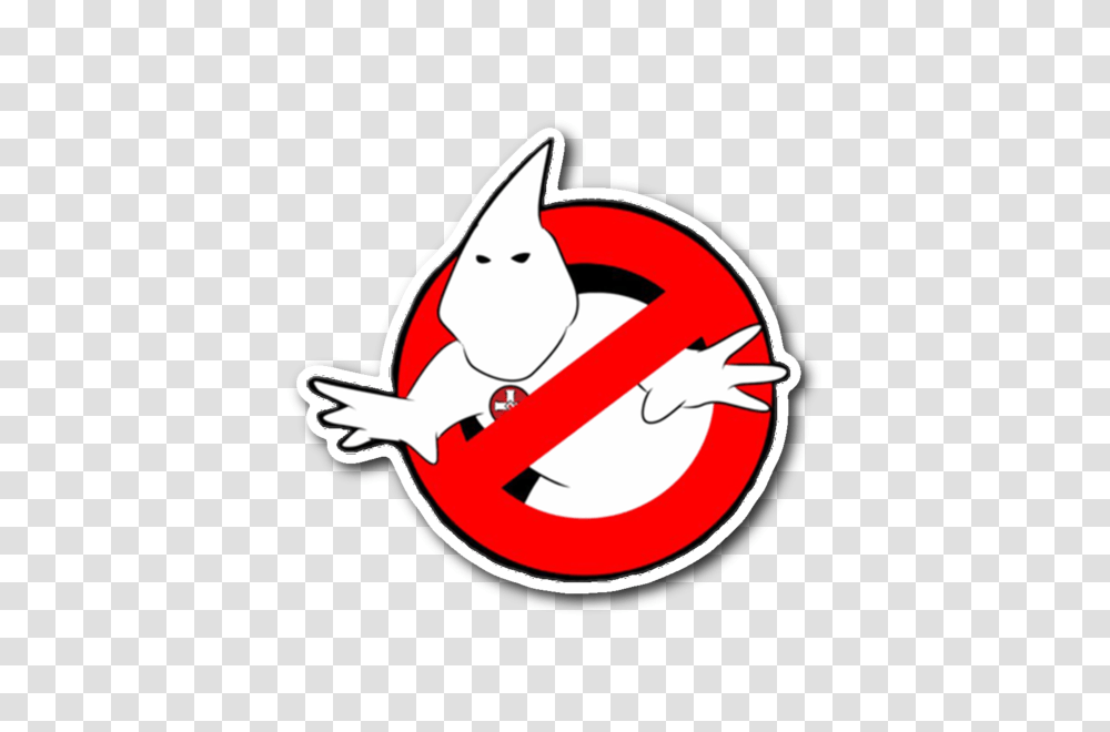 Kkk Ghostbusters Sticker Aggravated Youth, Sign, Road Sign Transparent Png