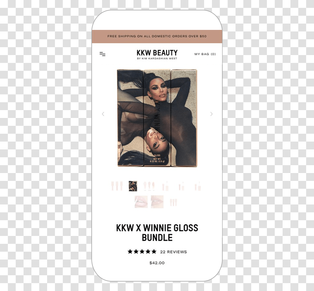 Kkw Beauty X Winny, Collage, Poster, Advertisement, Person Transparent Png