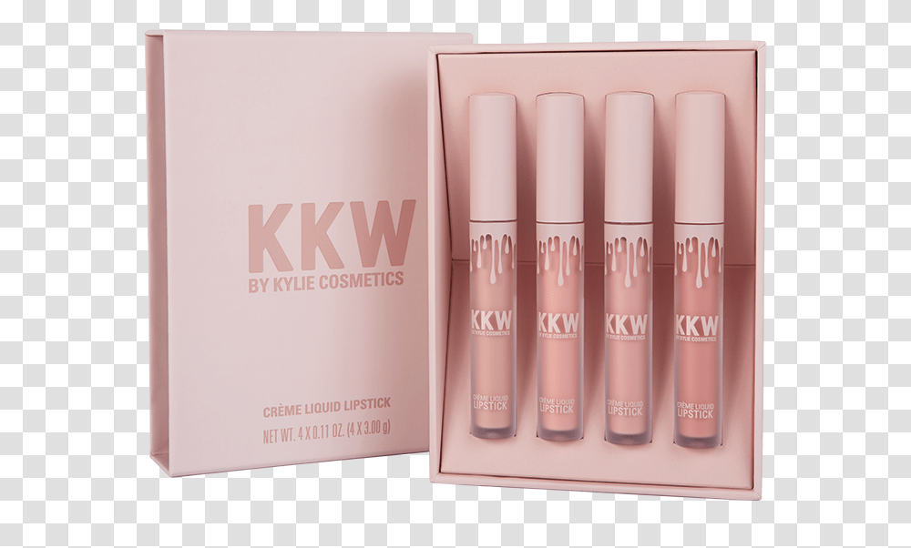 Kkw Crme Liquid Lipstick Set Kkw X Kylie Cosmetics Transparent Png