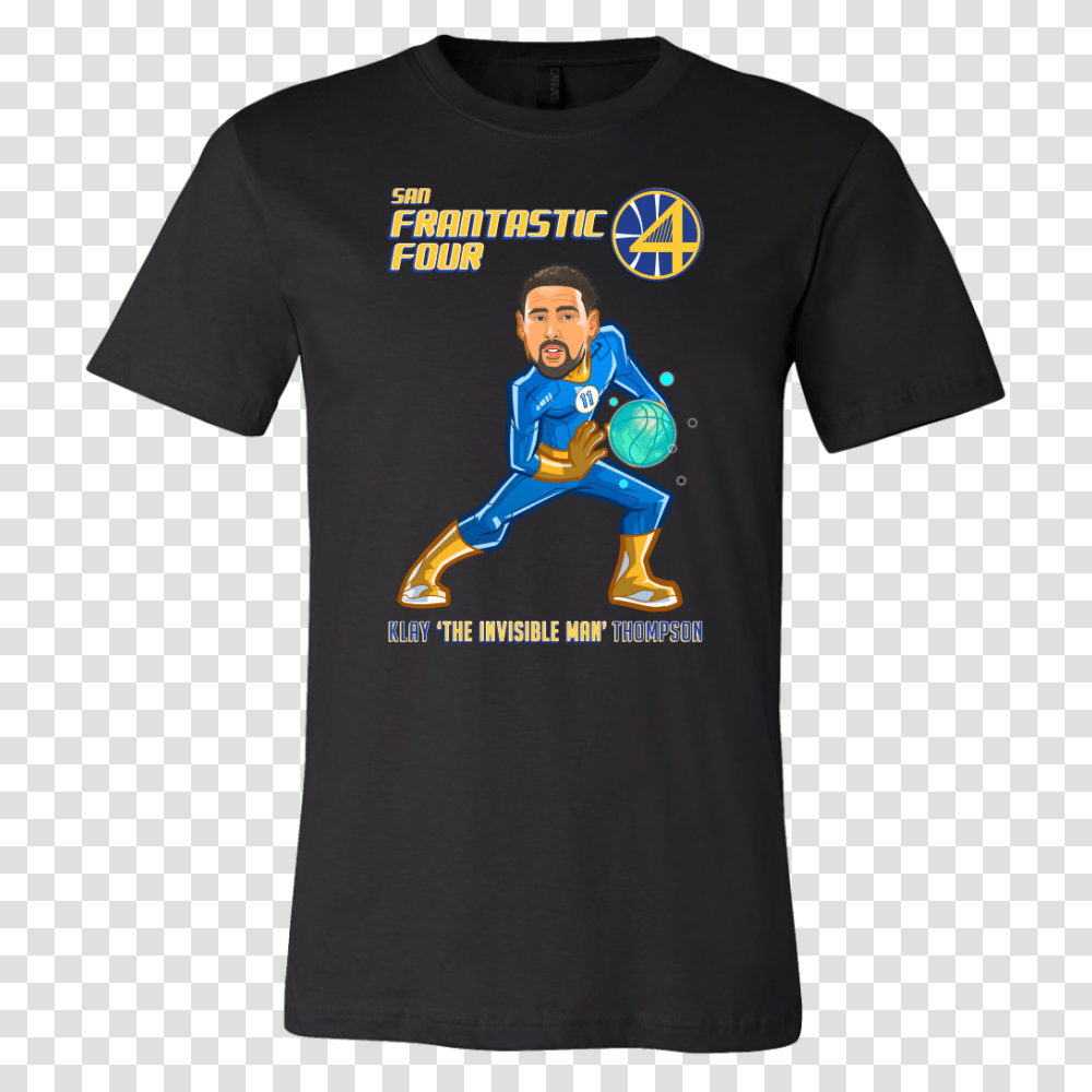 Klay The Invisible Man Thompson T Shirt Tee Wise, Apparel, T-Shirt, Person Transparent Png