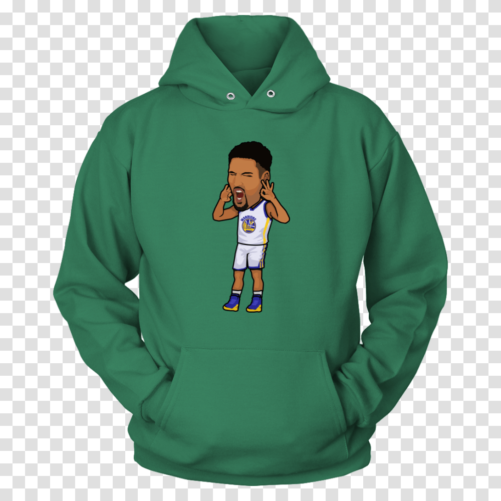 Klay Thompson, Apparel, Hoodie, Sweatshirt Transparent Png