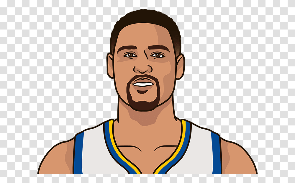 Klay Thompson Shot From Three On Thursday Tying His Career, Face, Person, Head, Laughing Transparent Png