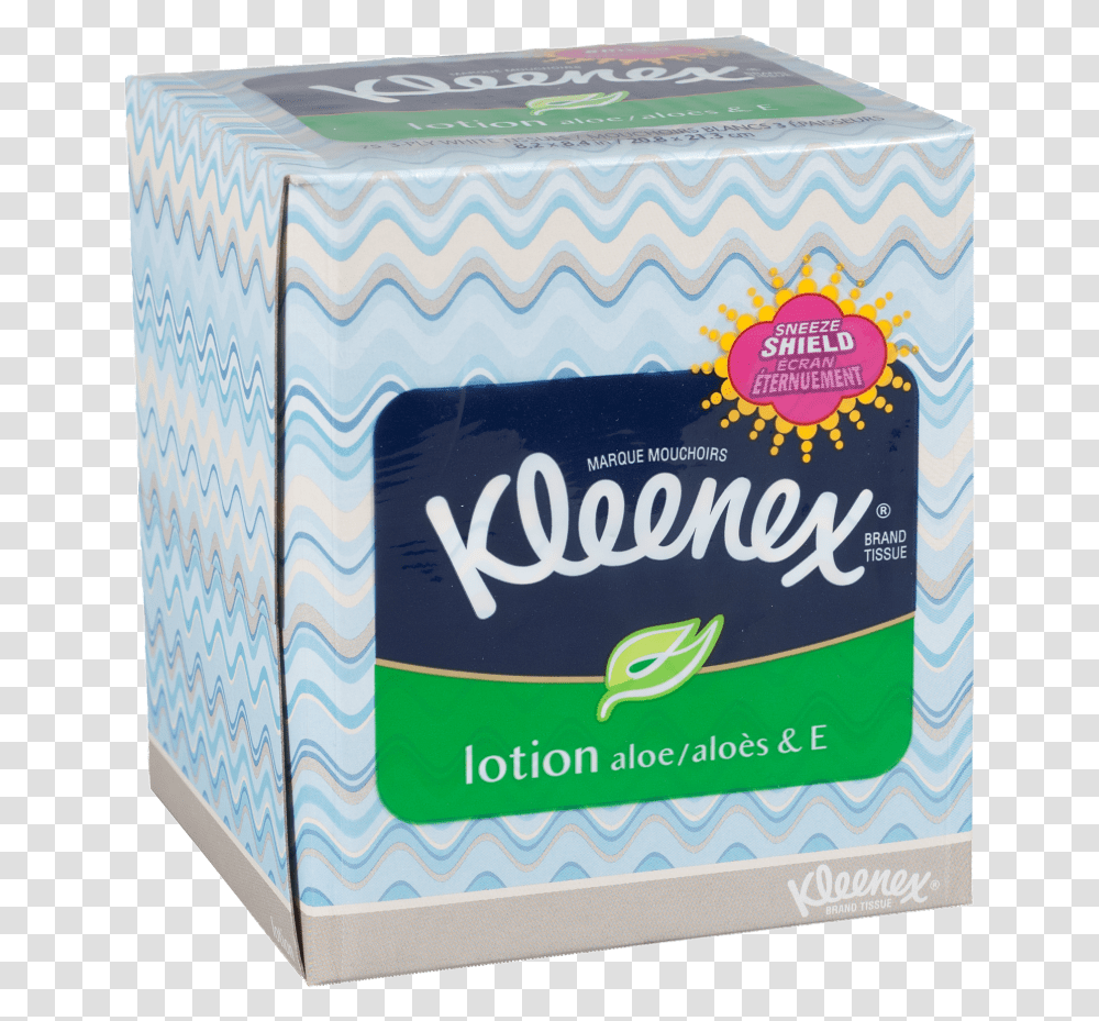 Kleeex Lotion Upright Facial Tissues Kleenex, Box, Plant, Food, Jar Transparent Png