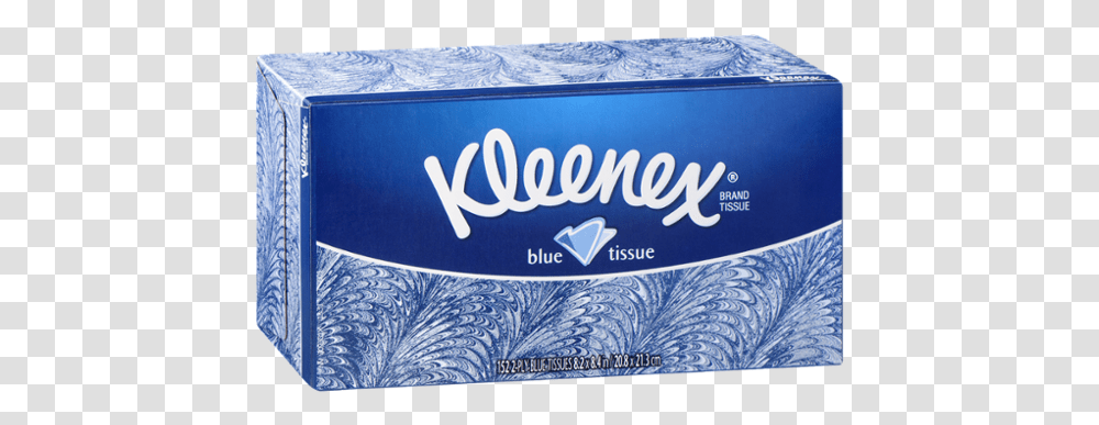 Kleenex White Facial Tissue Box, Beverage, Logo Transparent Png