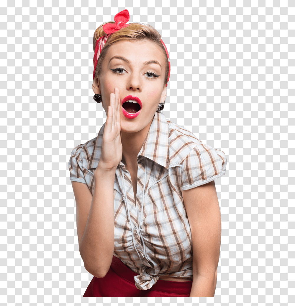 Klick Mich Pin Up Model, Face, Person, Female Transparent Png