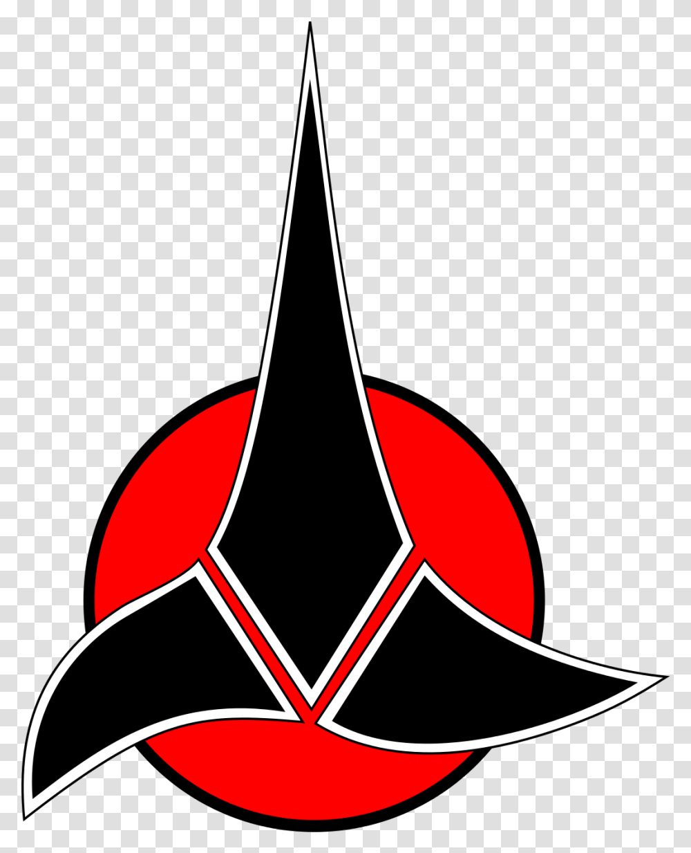 Klingon Klingon Empire Logo, Symbol, Star Symbol Transparent Png