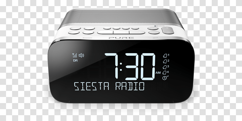 Klockradio Pure Siesta Rise, Word, Clock, Digital Clock, Camera Transparent Png