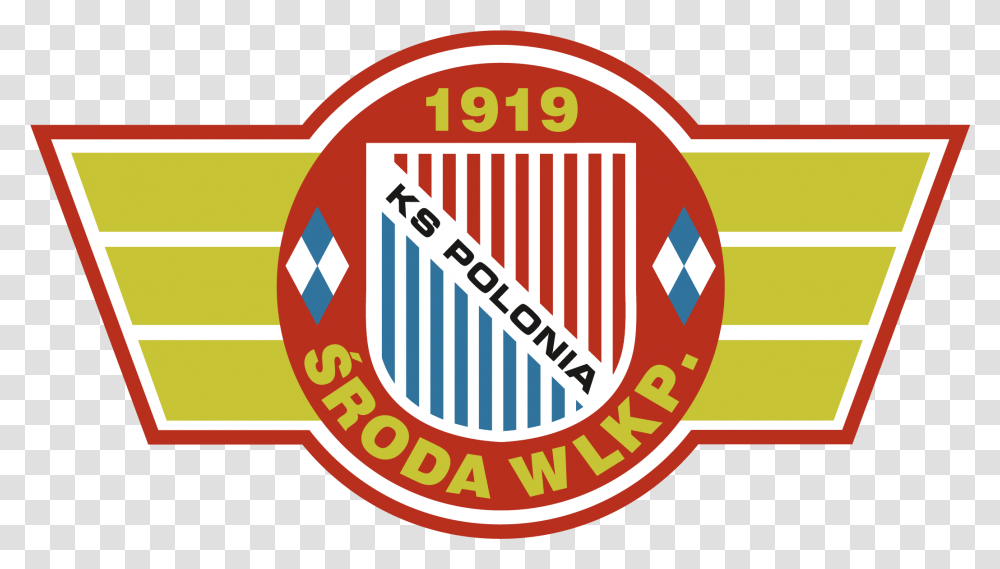 Klub Sportowy Polonia Sroda Circle, Logo, Symbol, Trademark, Badge Transparent Png