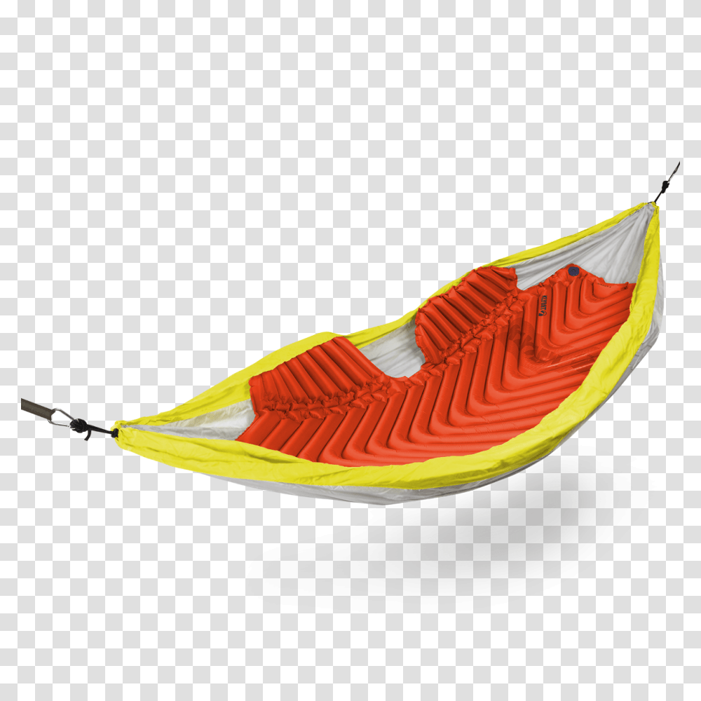 Klymit Insulated Hammock V Camping Hammock Sleeping Pad, Furniture, Shoe, Footwear Transparent Png