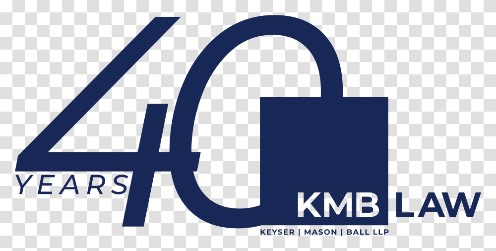 Kmb Blue Anniversary Logo Majorelle Blue, Text, Security, Lock Transparent Png
