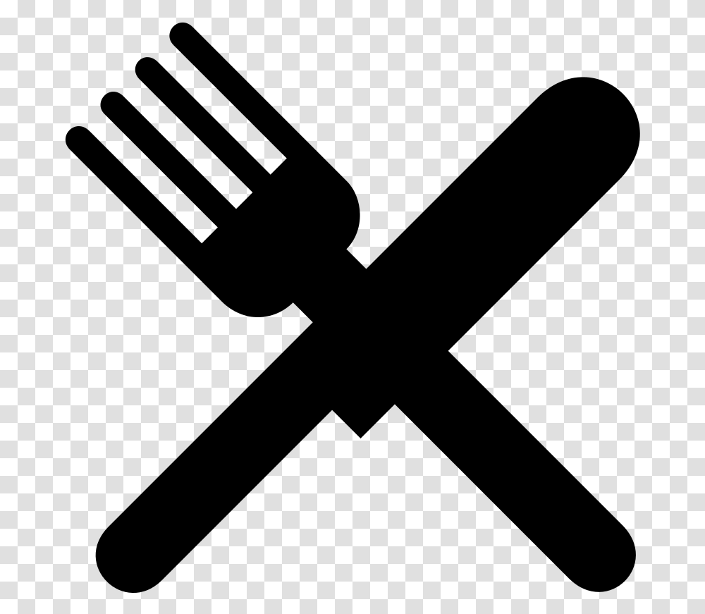 Knife And Fork Sign, Gray, World Of Warcraft Transparent Png