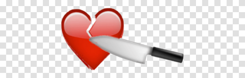 Knife And Heart Emoji, Hammer, Tool, Weapon, Weaponry Transparent Png