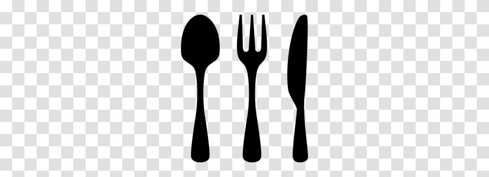 Knife Black And White Clipart, Fork, Cutlery Transparent Png