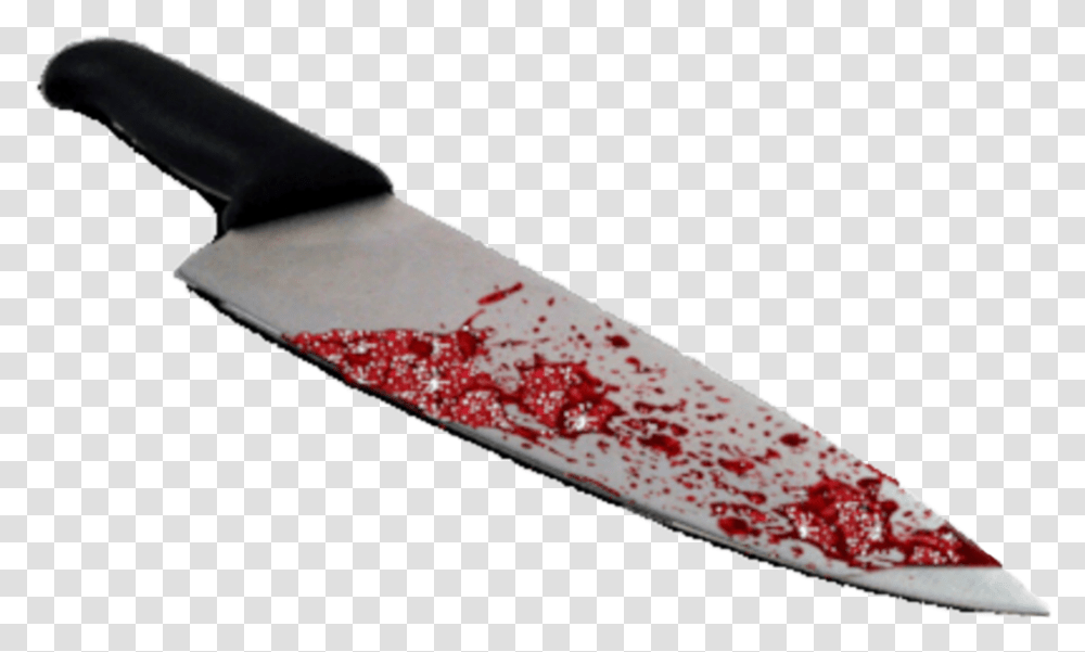 Knife Creepy Tumblr Blood Grunge Remixit Knife Blood Gif, Weapon, Weaponry, Letter Opener, Blade Transparent Png