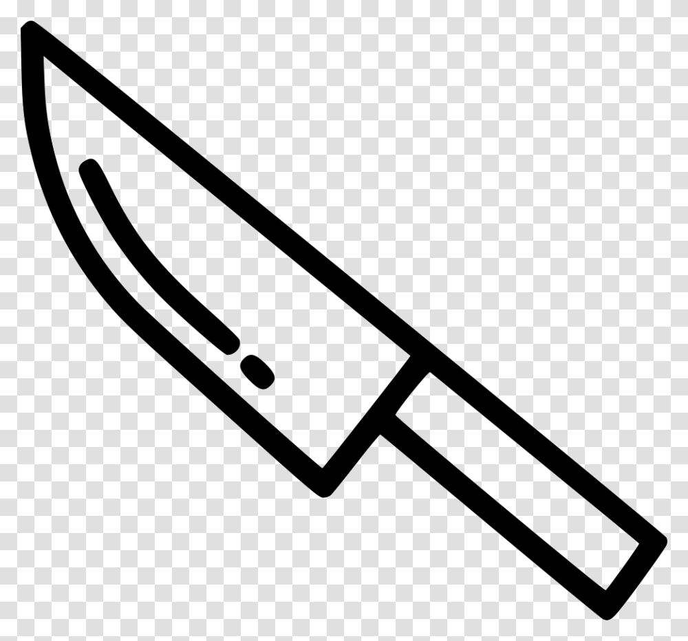 Knife Cut Cook Chef Cutlery, Weapon, Weaponry, Blade, Letter Opener Transparent Png