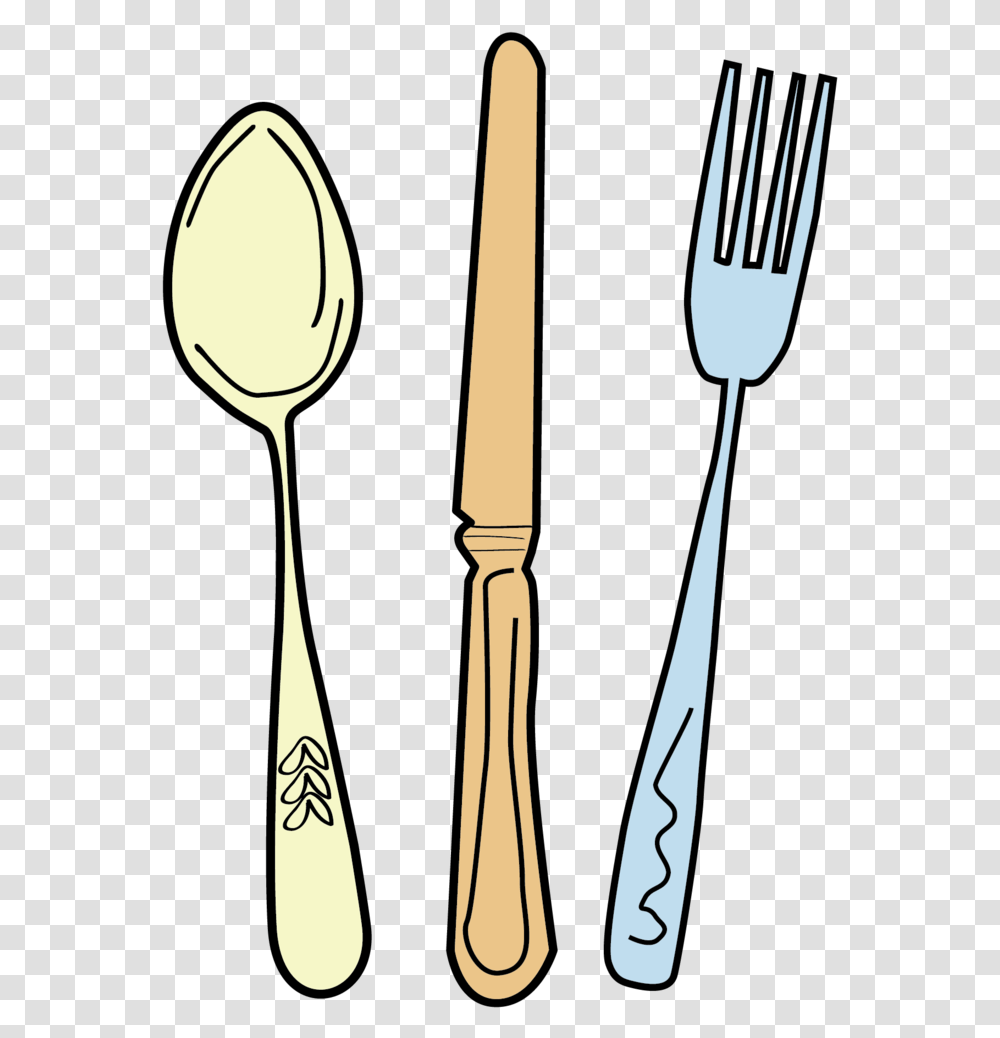 Knife, Cutlery, Fork, Spoon Transparent Png