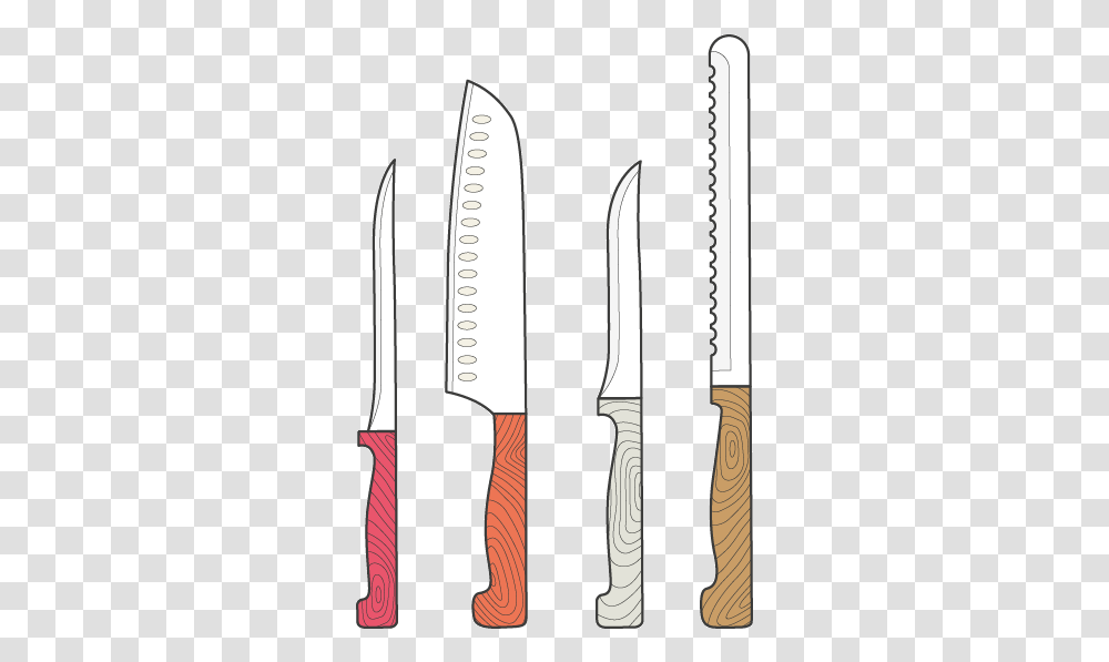 Knife, Cutlery, Fork, Weapon, Weaponry Transparent Png