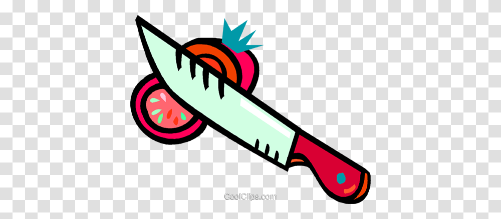 Knife Cutting A Vegetable Royalty Free Vector Clip Art, Weapon, Weaponry, Blade, Sport Transparent Png